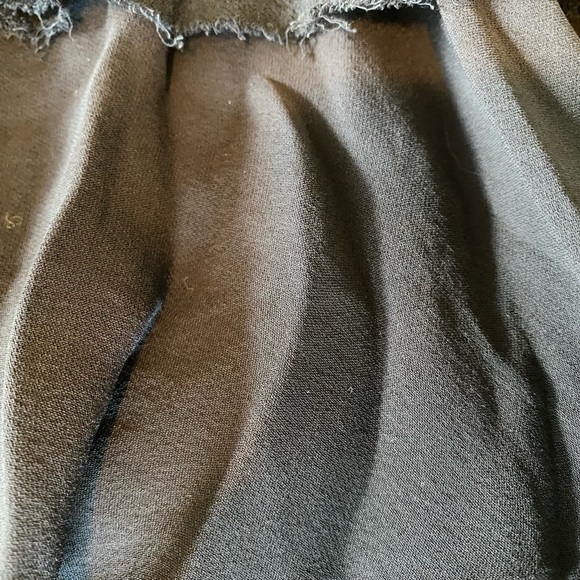 Super Sexy Layered Ruffled Black Halter Top Blouse sz S - Picture 10 of 10